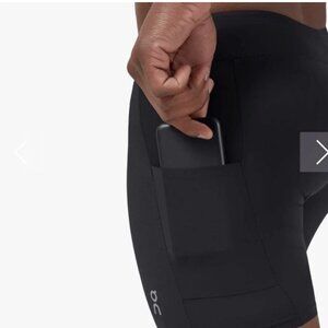 On Running Mens M Hybrid Shorts Under Layer Black Biker Pull Liner Run Cloud Gym